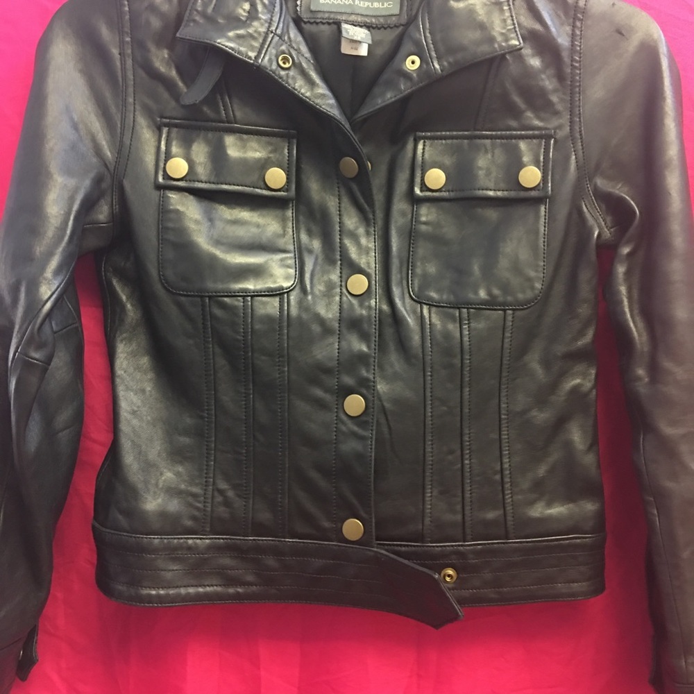 Genuine leather jacket